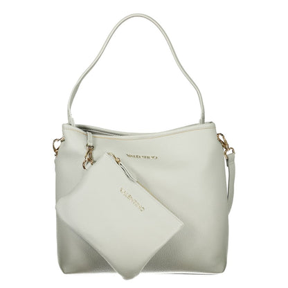 Mario Valentino Grigio Polyurethane Women Shoulder Bag