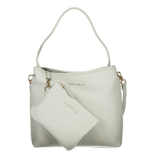 Mario Valentino Grigio Polyurethane Women Shoulder Bag