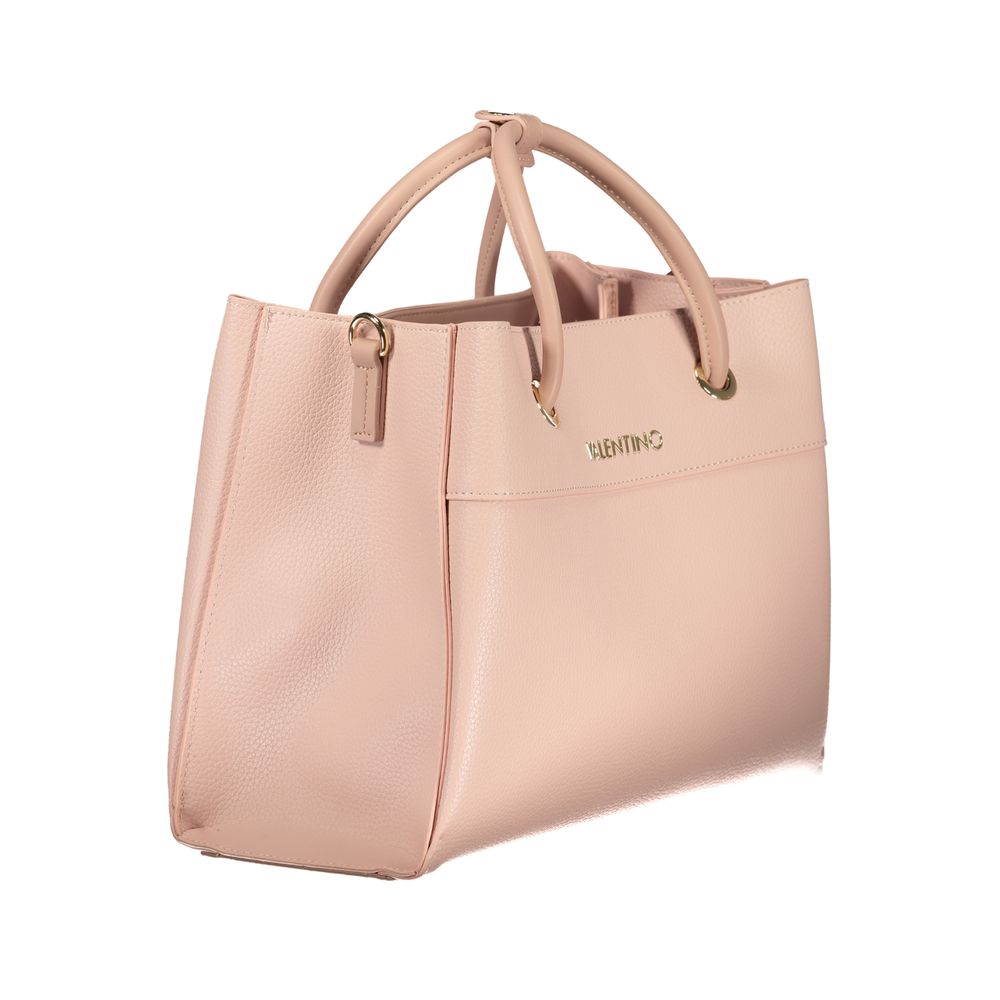 Mario Valentino Rosa Polyurethane Women Handbag