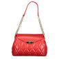 Mario Valentino Red Polyurethane Women Shoulder Bag