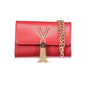 Mario Valentino Rosso Polyurethane Women's Shoulder Bag