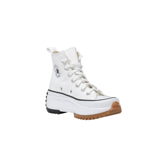 Converse White Fabric Chunky Sneakers