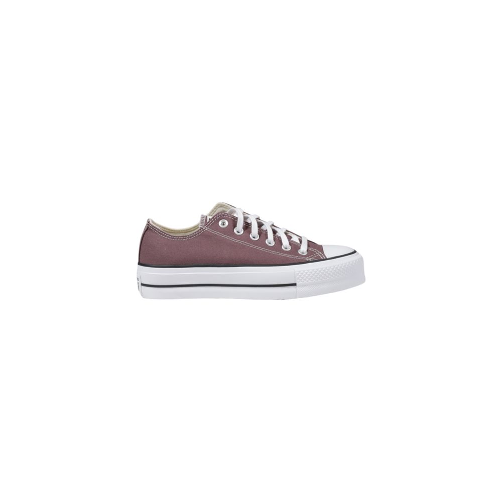 Converse Purple Fabric Low Top Sneakers