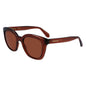 Ferragamo Brown Injected Sunglasses