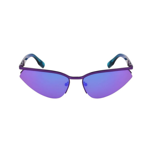 Karl Lagerfeld Purple Metal Sunglasses