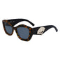 Karl Lagerfeld Brown Acetate Sunglasses