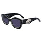 Karl Lagerfeld Black Acetate Sunglasses