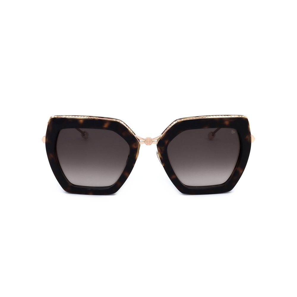 Philipp Plein Gold Metal Sunglasses