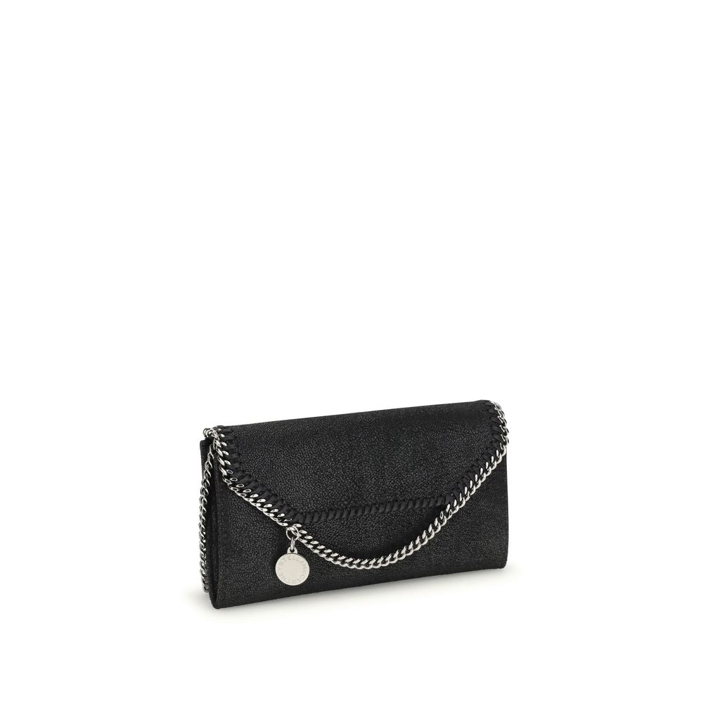 Stella McCartney Silver Polyester Clutch Bag