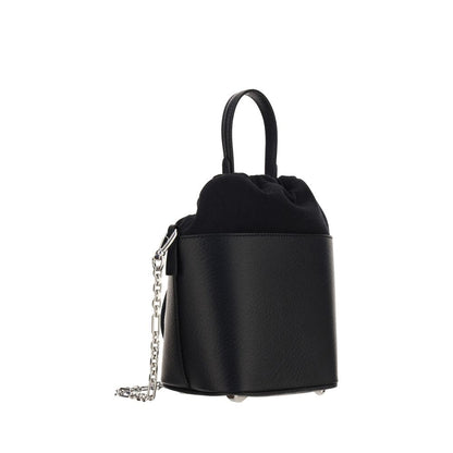 Margiela Black Calf Leather Bos Taurus Shoulder Bag