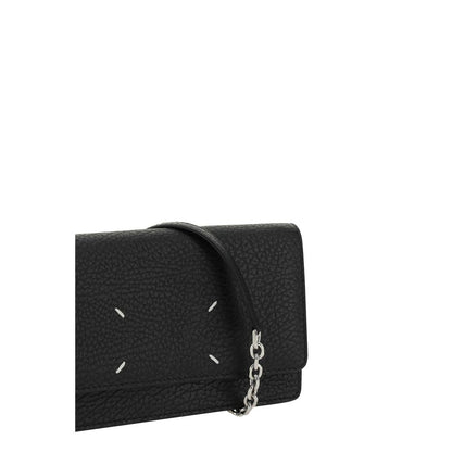 Margiela Black Calf Leather Bos Taurus Wallet