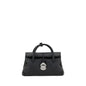 Zanellato Black Calf Leather Bos Taurus Shoulder Bag