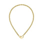 Hugo Boss Gold Stainless Steel Necklace