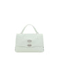 Zanellato White Calf Leather Bos Taurus Shoulder Bag