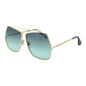 Max Mara Turquoise Metal Sunglasses