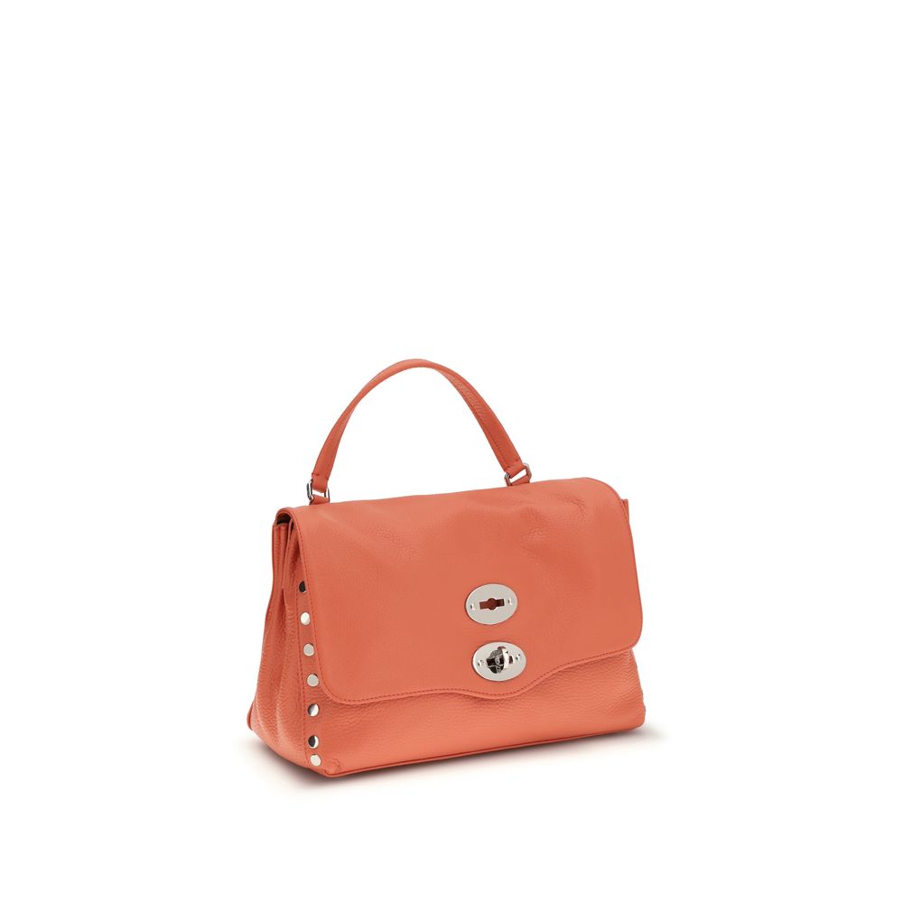 Zanellato Red Calf Leather Bos Taurus Shoulder Bag