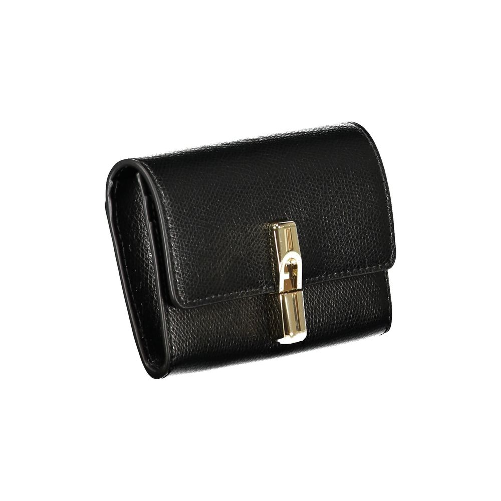 Furla Nero Leather Women Wallet