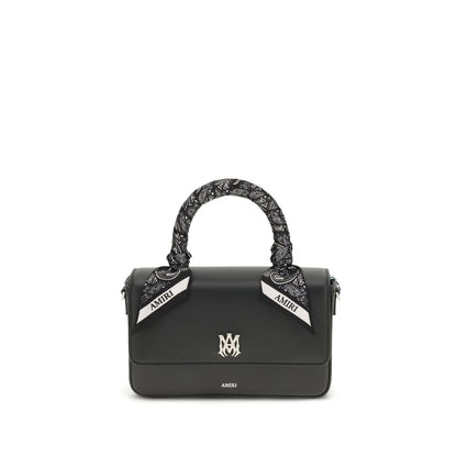 Amiri Black Calf Leather Bos Taurus Shoulder Bag