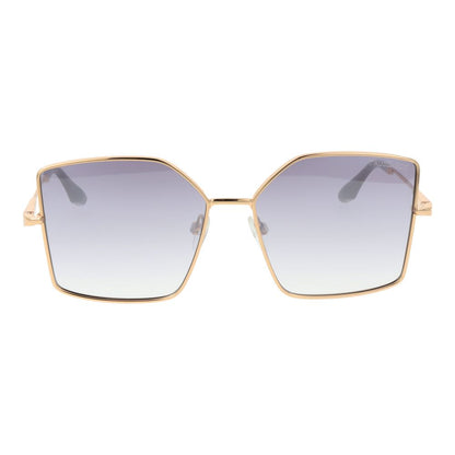 Trussardi Gold Metal Sunglasses