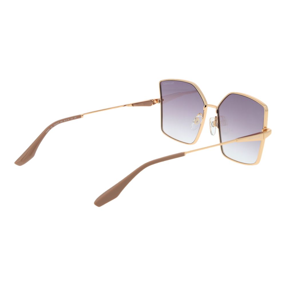 Trussardi Gold Metal Sunglasses