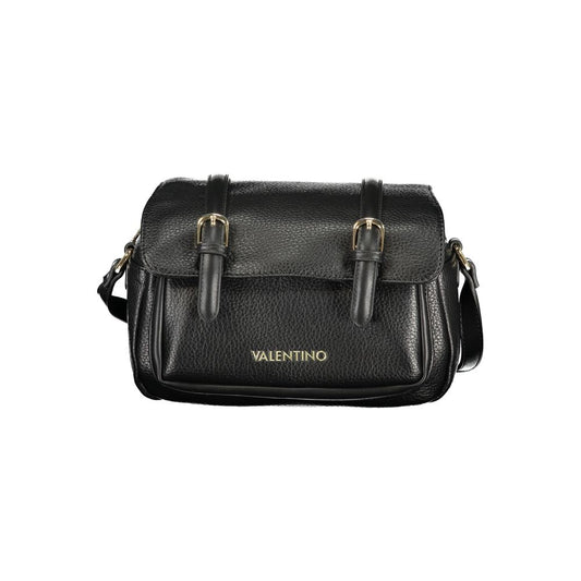 Mario Valentino Nero Polyurethane Women Shoulder Bag