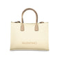 Mario Valentino Beige Polyurethane Women Handbag