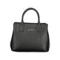 Mario Valentino Black Polyurethane Women Handbag