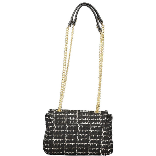 Mario Valentino Nero Polyurethane Women Shoulder Bag