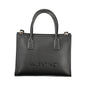 Mario Valentino Black Polyurethane Women Handbag