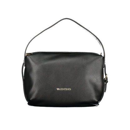Mario Valentino Nero Polyurethane Women Shoulder Bag