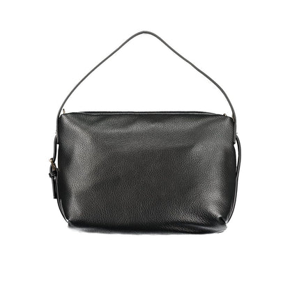 Mario Valentino Nero Polyurethane Women Shoulder Bag