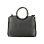 Mario Valentino Black Polyurethane Women Handbag