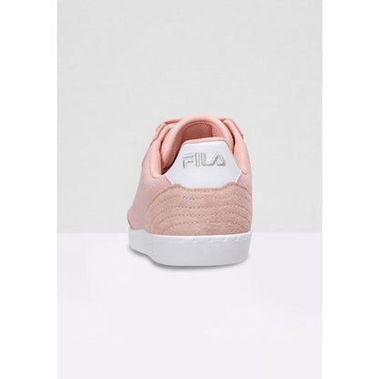 Fila Pink Leather Low Top Sneakers