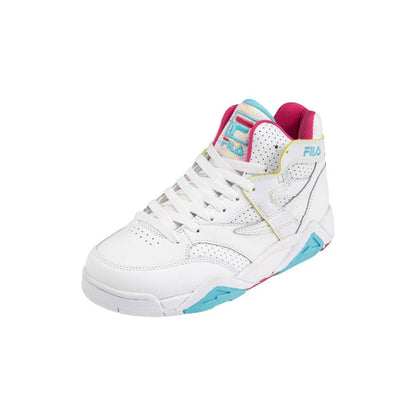 Fila White Leather Athletic Sneakers
